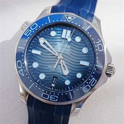 omega 75th anniversary seamaster 300|Omega Seamaster 300m summer blue.